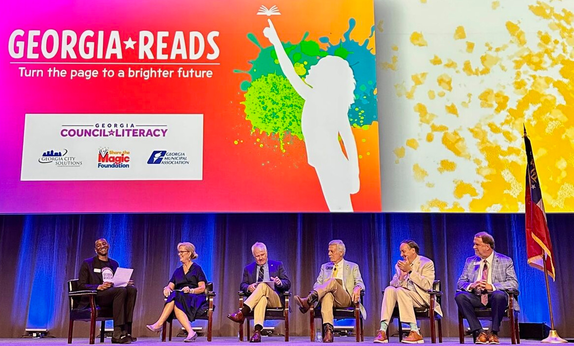 The Georgia Reads Campaign was announced during the 2024 GMA Annual Convention.
