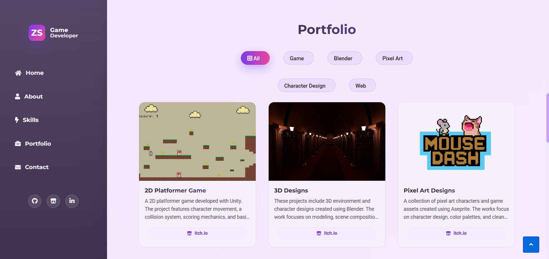 Portfolio Website gallery image