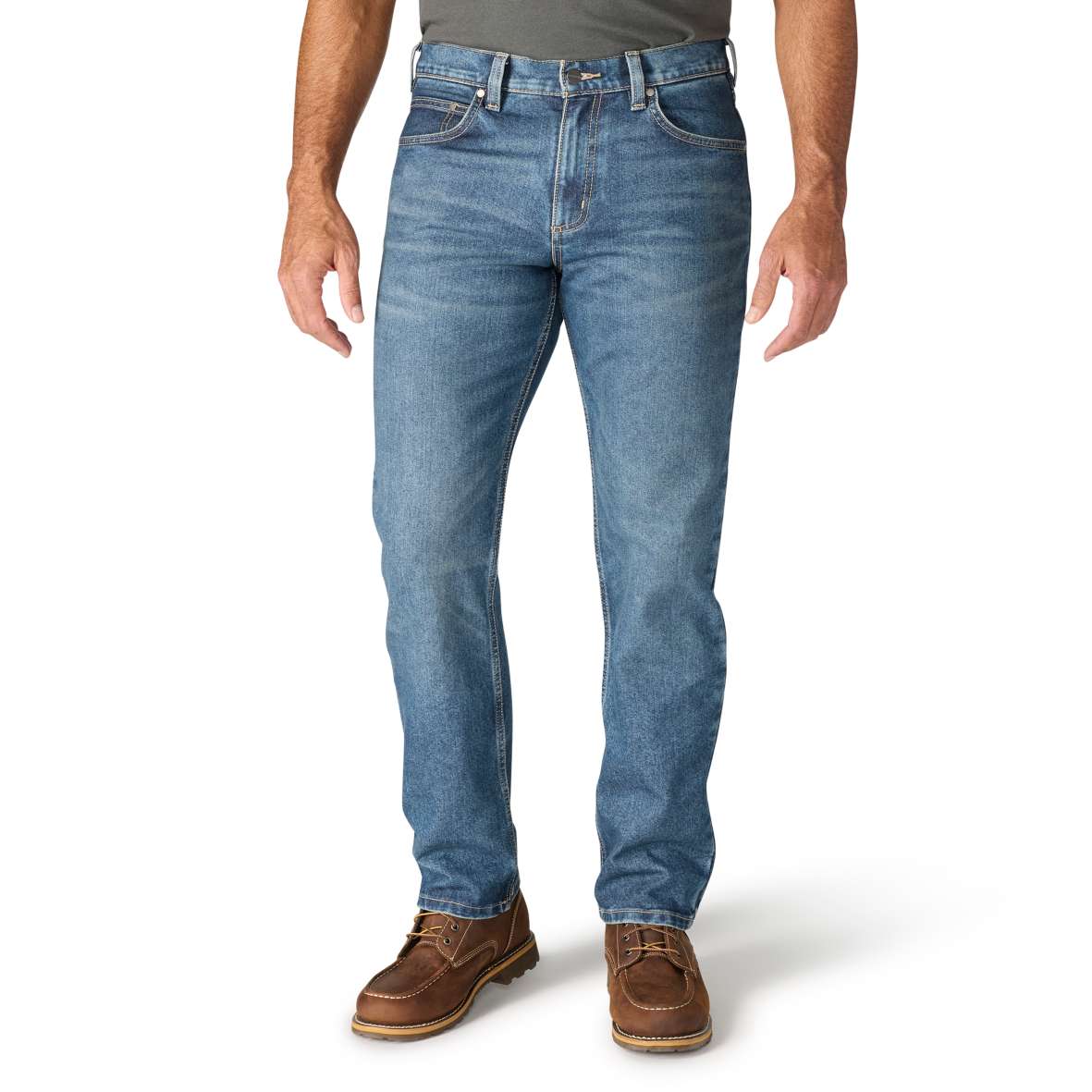 ג'ינס Carhartt גזרה ישרה לגברים ג'ינס Carhartt גזרה ישרה לגברים