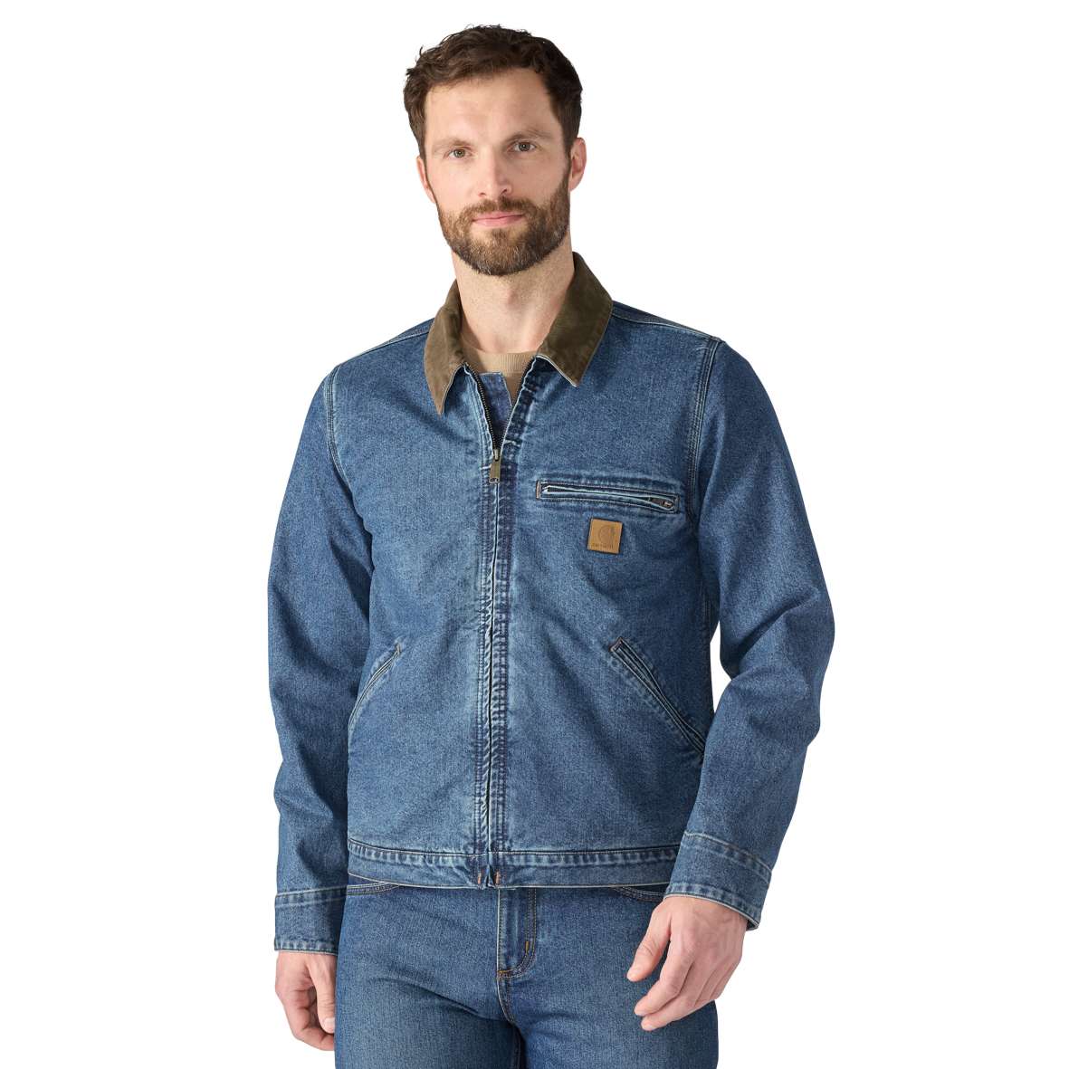 107327 | ג'קט ג'ינס דטרויט מחודש RUGGED FLEX® ללא בידוד