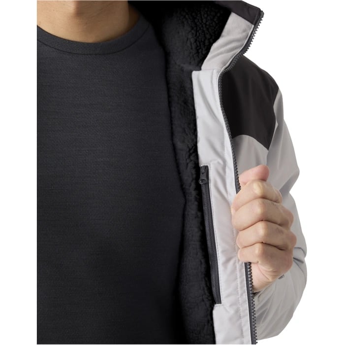 55504-2026 Helly Hansen Mens Crew Hooded Pile Jacket 34526 – Grey Fog – 7