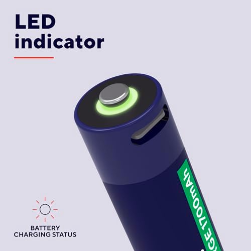 Vue 4 de Trust Piles Aa Rechargeables