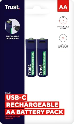 Vue 7 de Trust Piles Aa Rechargeables