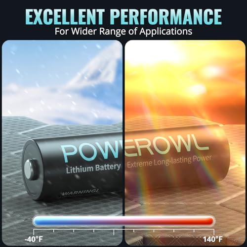Vue 6 de Powerowl Aa Piles Au