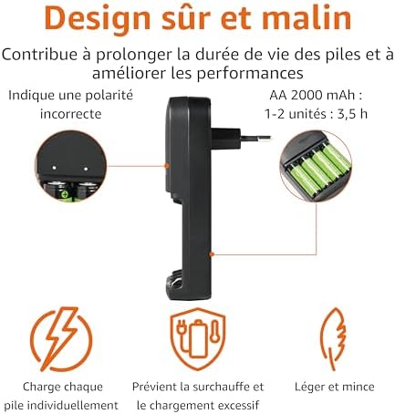 Vue 3 de Amazon Basics Batteries Nimh