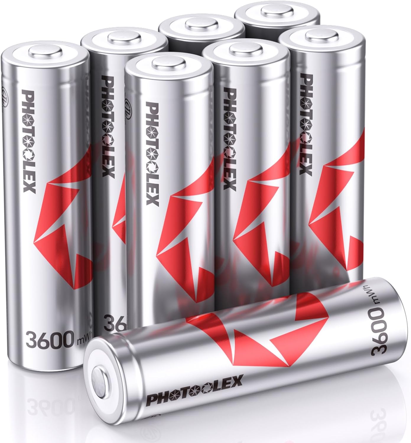 Photoolex Rechargeables Piles Aa