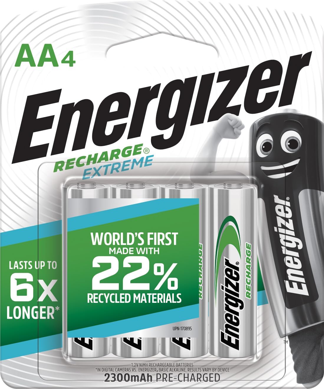 Energizer Piles Rechargeables Aa