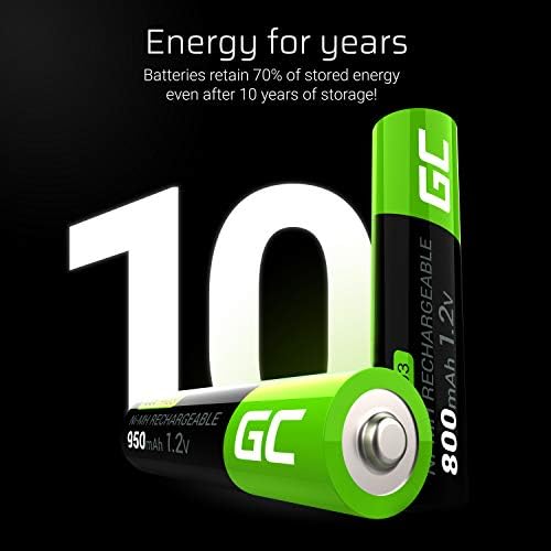 Vue 4 de Green Cell Piles Rechargeables
