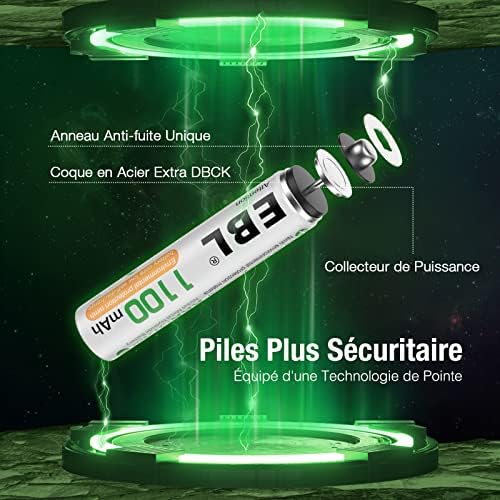 Vue 6 de Ebl Pcs Aaa Piles