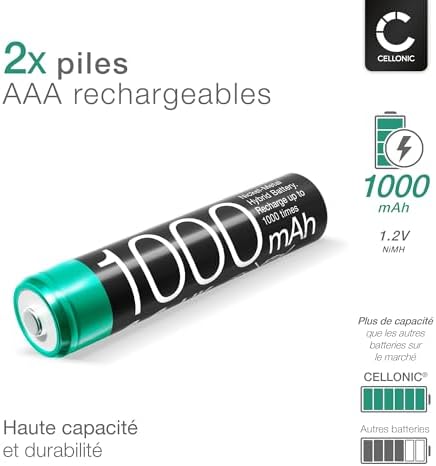 Vue 2 de Cellonic Aaa Batterie