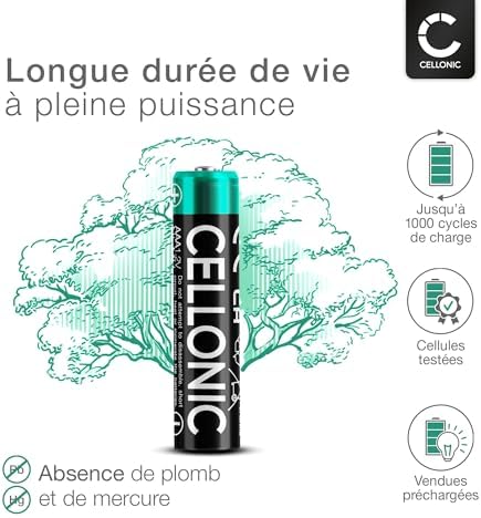 Vue 3 de Cellonic Aaa Batterie