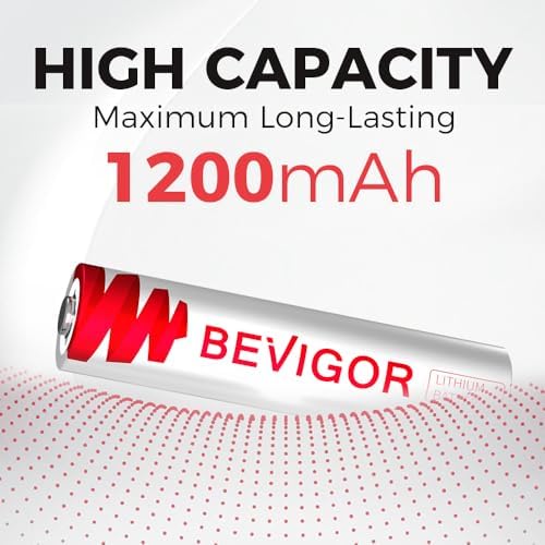 Vue 4 de Bevigor Piles Aaa Lithium