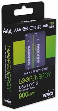 Vue 3 de Verico Loopenergy Wiederaufladbare Usbc