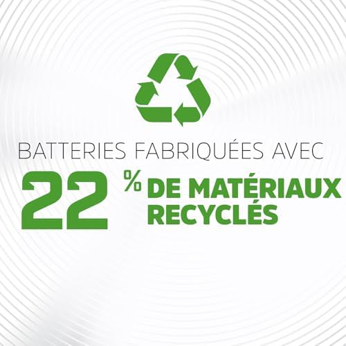 Vue 3 de Energizer Recharge Extreme Piles