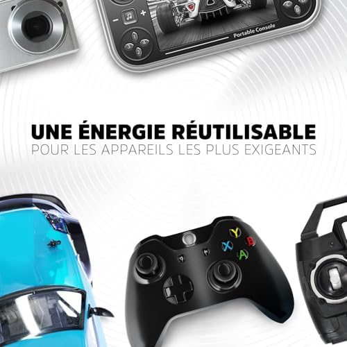 Vue 4 de Energizer Recharge Extreme Piles