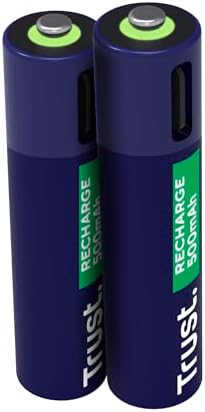 Vue 6 de Trust Piles Aaa Rechargeables