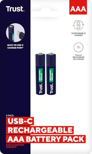 Vue 7 de Trust Piles Aaa Rechargeables