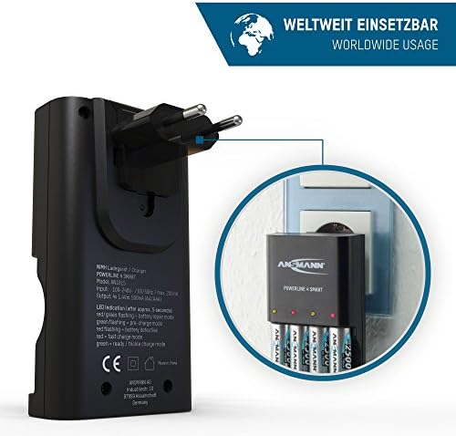 Vue 4 de Ansmann Chargeur Pour Piles