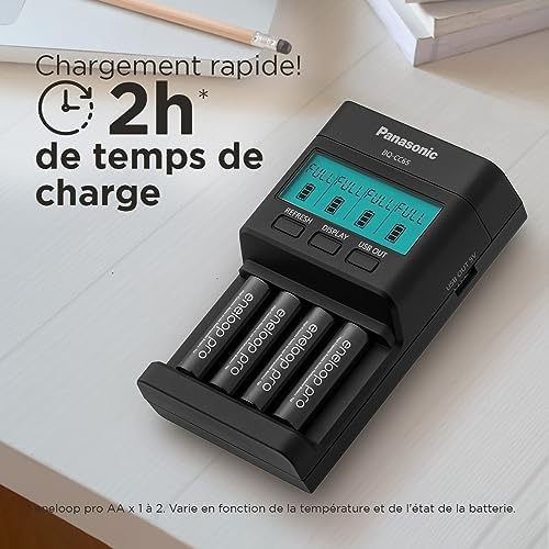 Vue 5 de Eneloop Pro Chargeur Pro