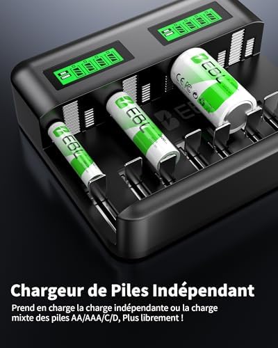 Vue 5 de Ebl Chargeur De Piles