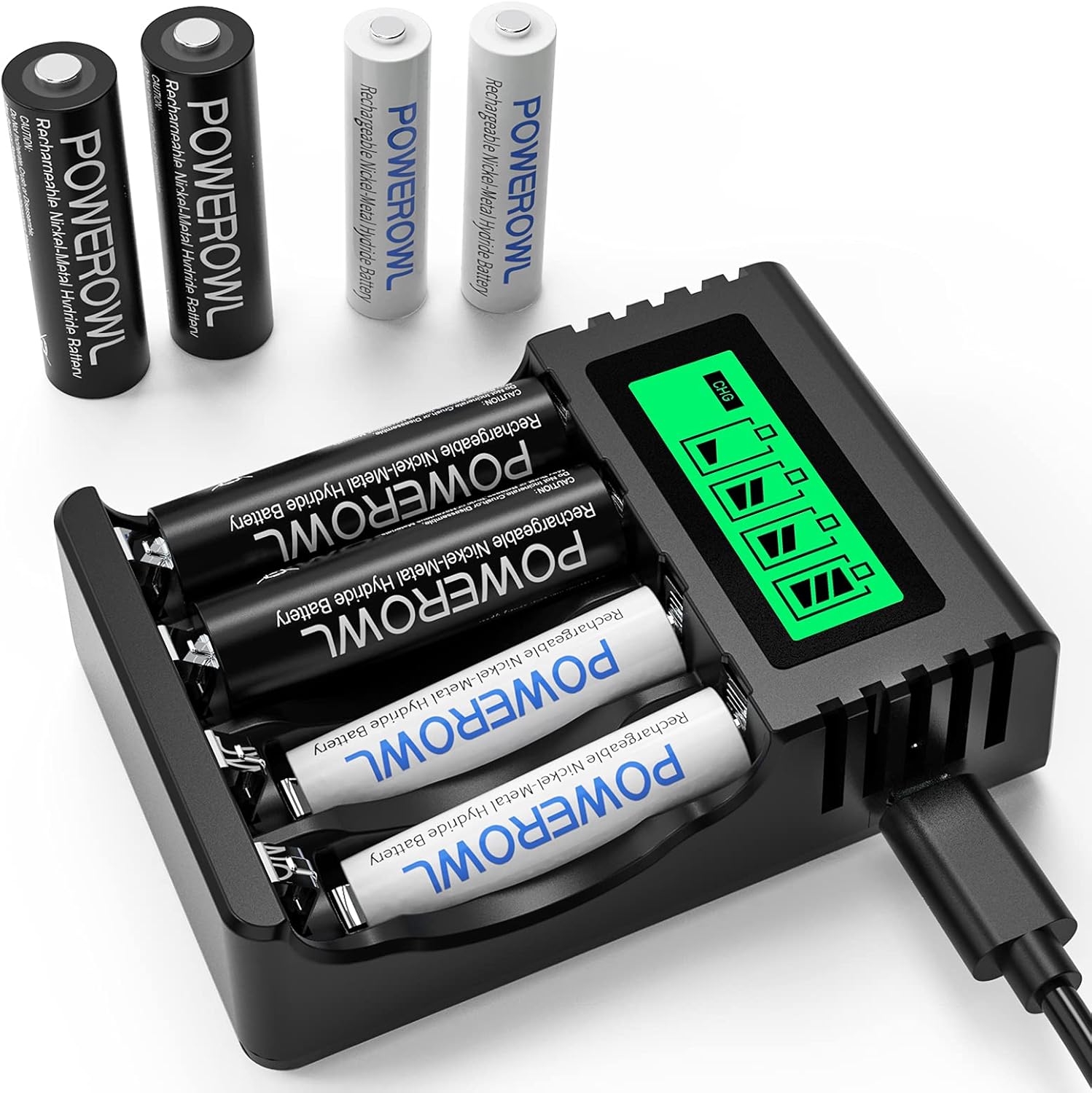Powerowl Chargeur De Piles