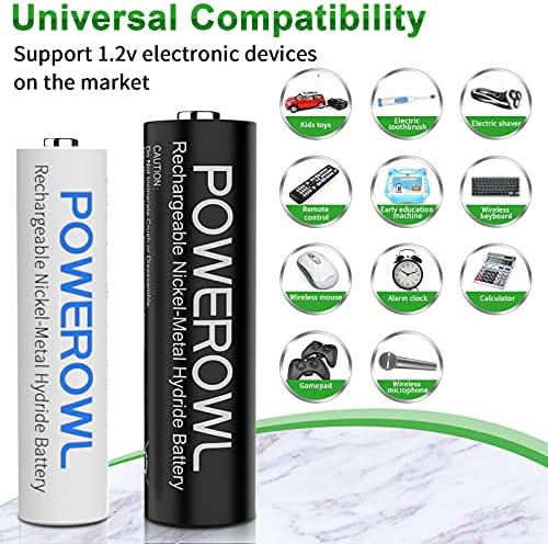 Vue 4 de Powerowl Chargeur De Piles