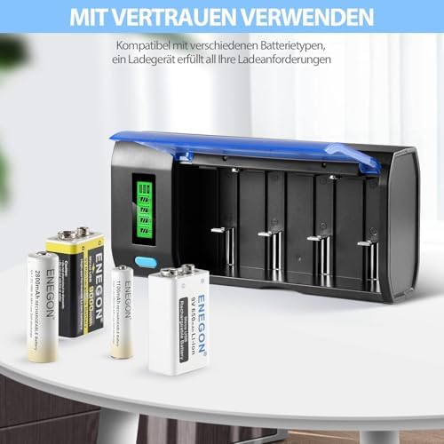 Vue 7 de Enegon Chargeur De Piles