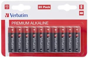 Vue 6 de Verbatim Piles Alcalines Aa