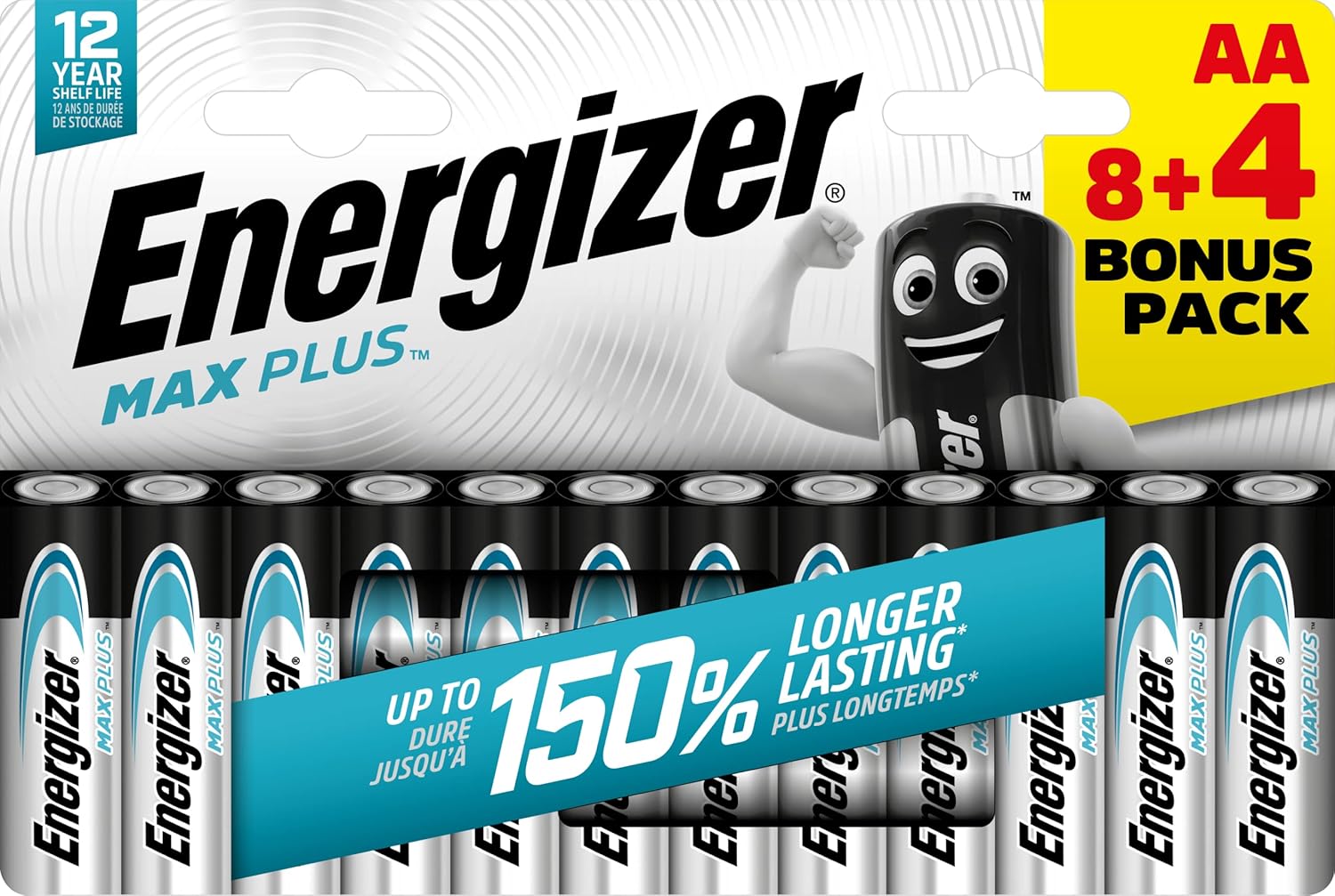 Pile Energizer Max Plus