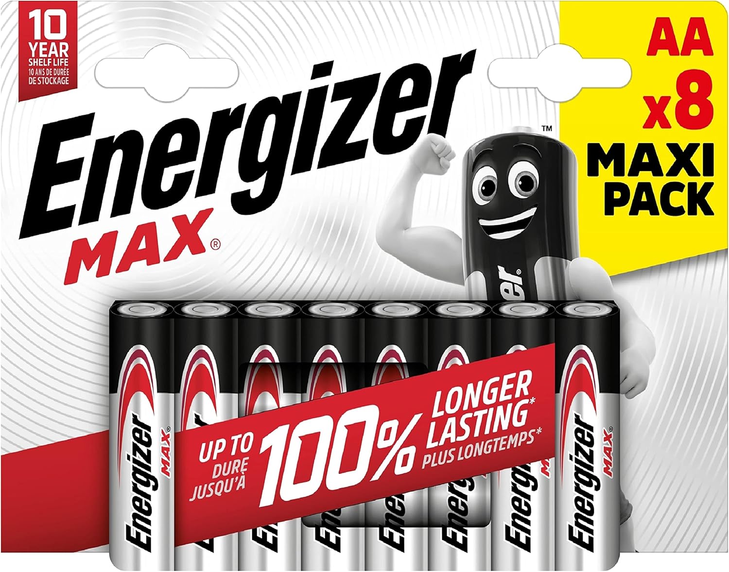 Vue 5 de Pile Energizer Max Plus