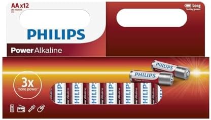 Vue 5 de Philips Pile Alcaline Aa