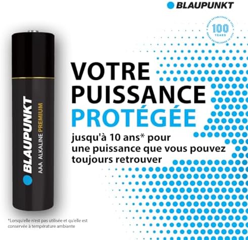 Vue 3 de Blaupunkt Aaa Piles Alcalines