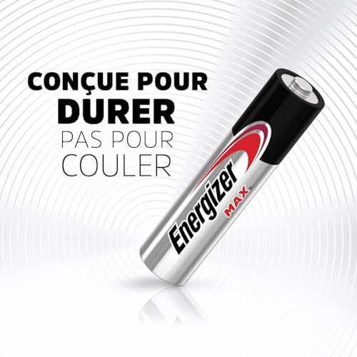 Vue 3 de Energizer Max Piles Aaa