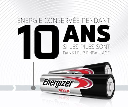 Vue 6 de Energizer Max Piles Aaa