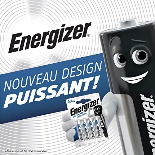 Vue 2 de Energizer Ultimate Lithium Piles