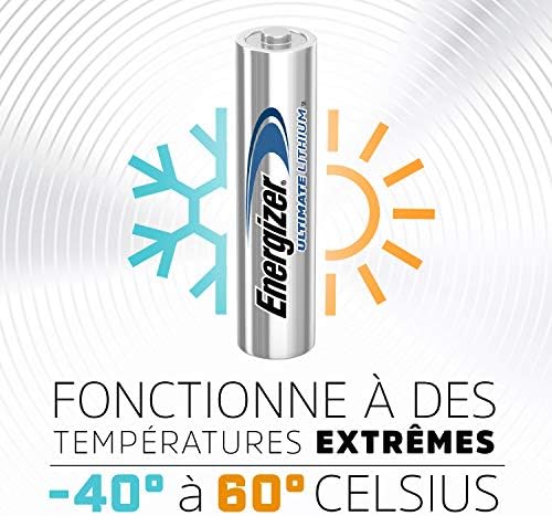 Vue 6 de Energizer Ultimate Lithium Piles