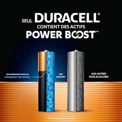Vue 3 de Duracell Optimum Piles Aaa