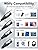 Vue 6 de Cable Chargeur Multi Emboutm