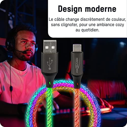 Vue 3 de Ansmann Cable Usba Vers