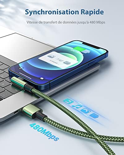 Vue 3 de Yosou Cable Iphone Mlot