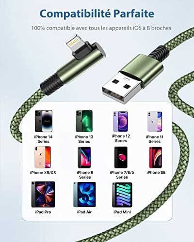 Vue 6 de Yosou Cable Iphone Mlot