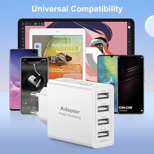 Vue 5 de Chargeur Usb Multiple