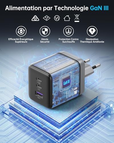 Vue 5 de Novoo Chargeur Usb