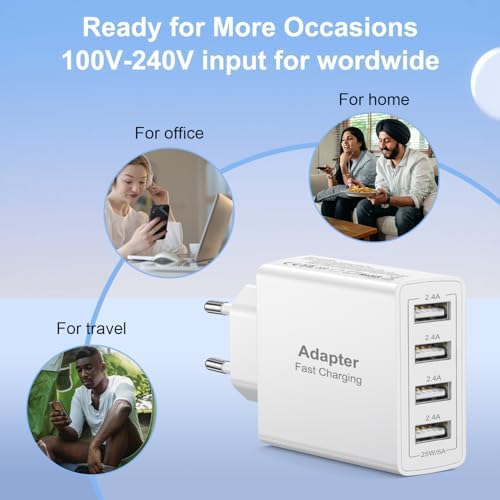 Vue 7 de Chargeur Usb Multiple