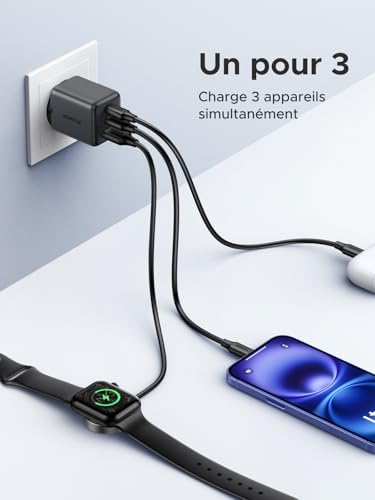 Vue 2 de Ugreen Chargeur Usb