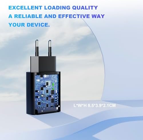 Vue 3 de Chargeur Prise Usb
