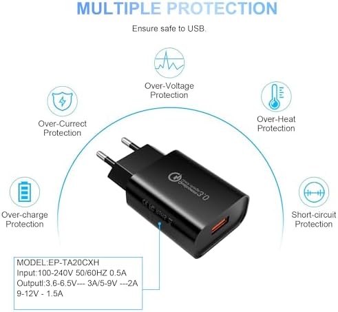 Vue 6 de Chargeur Prise Usb