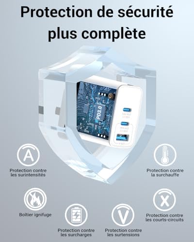 Vue 7 de Topadre Chargeur Usb