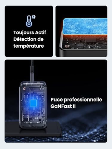 Vue 5 de Ugreen Nexode Chargeur