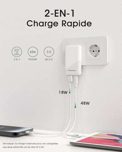 Vue 3 de Chargeur Usb